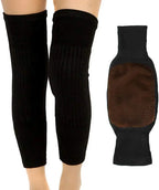 Thermal Knee Warmers – Soft Fleece Knee Support Sleeves