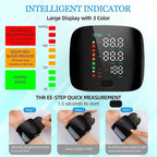 Rechargeable Digital Wrist Blood Pressure Monitor with 360° Rotatable Display
