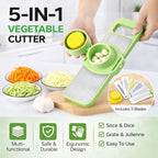 5 in 1 Vegetable Slicer & Cutter