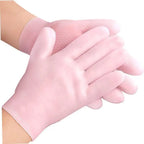 Soft Silicone Moisturizing Gloves – Reusable