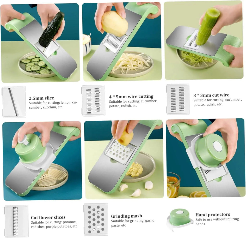 5 in 1 Vegetable Slicer & Cutter
