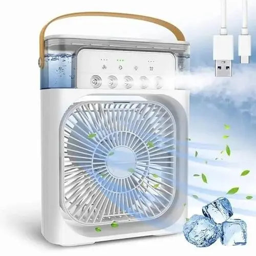 Portable Air Cooler Fan – 5 Spray Mist Cooling Fan