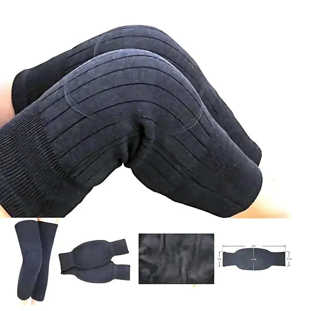 Thermal Knee Warmers – Soft Fleece Knee Support Sleeves